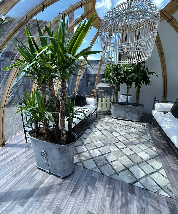 The Vintage Garden Room Show Dome Kreate Spaces